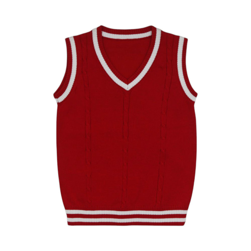 BOYS S/L V NECK SWEATER TN946 MW-20 4-5 YEAR Default Title - MamasJan KidsWear
