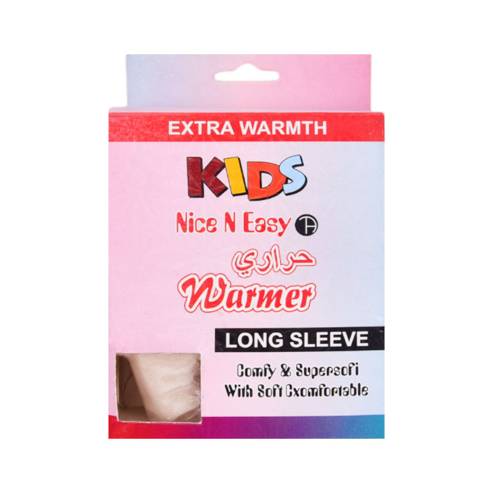 BOYS THERMAL SHIRT SELF DESIGN OFF WHITE MW-20 N.B Default Title - MamasJan KidsWear