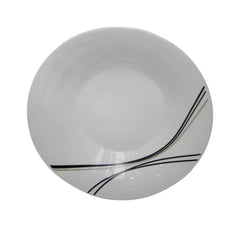 PLATE DEEP ELEGANT MANAL E0052 YF16008 Default Title - MamasJan Crockery