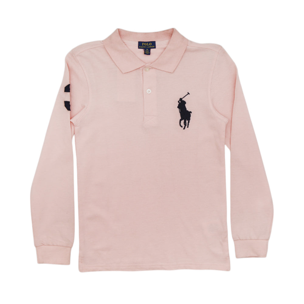 BOYS L/S POLO 01 MW-20 13-14 YEAR Default Title - MamasJan KidsWear