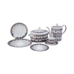 DINNER SET BONE CHINA 85PC LL175 Default Title - MamasJan Crockery