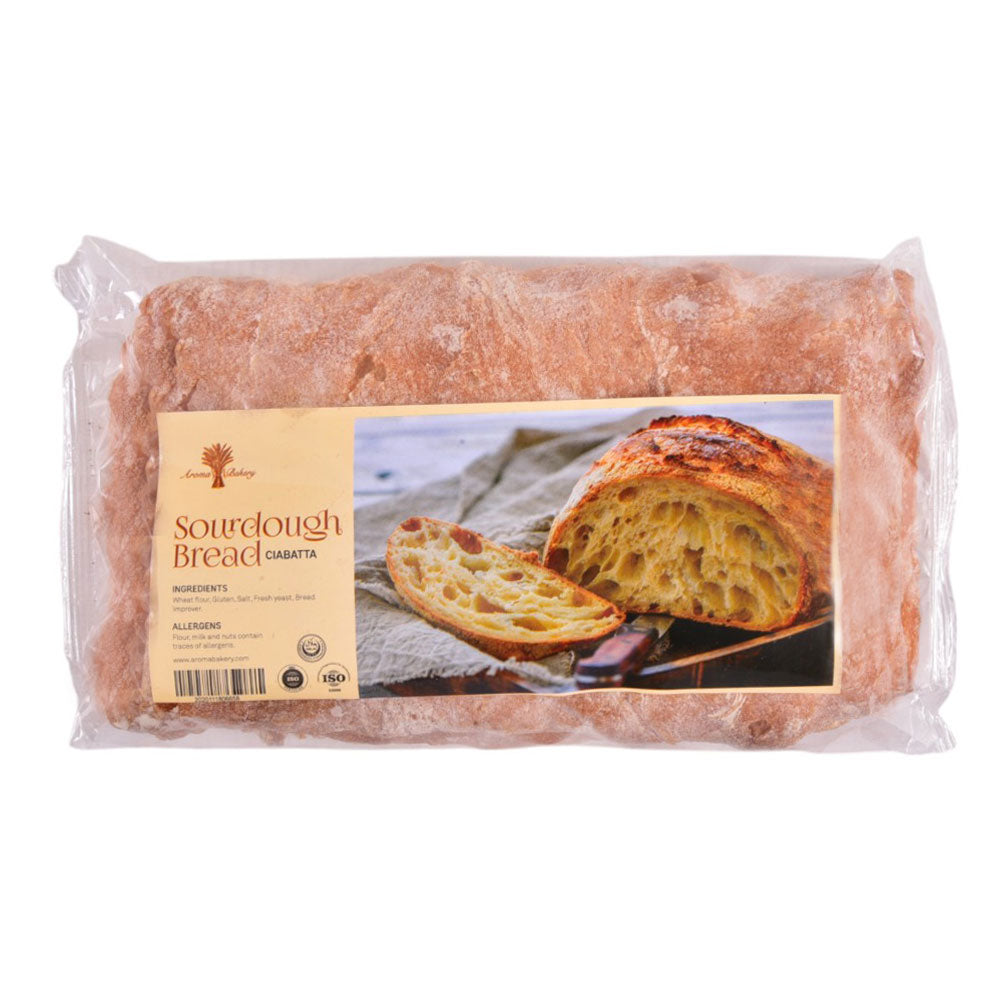 AROMA SOURDOUGH CIABATTA BREAD Default Title - MamasJan Grocery