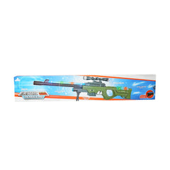 738-1 AWM ELECTRIC GUN B/O (3+ YEAR) Default Title - MamasJan Toys