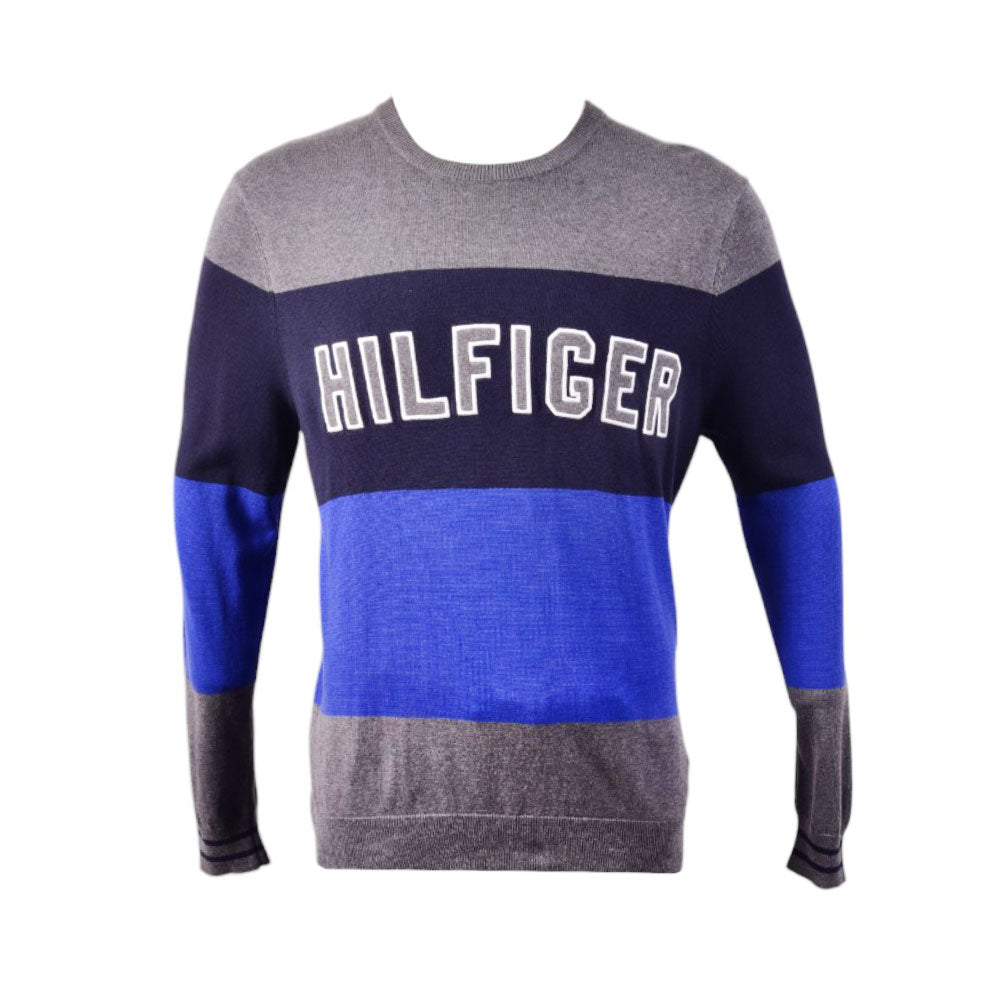 TH L/S CREW NECK SWEATER 78J1005060 GRY-L- IRW 20 M - MamasJan mens wear