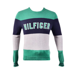 TH L/S CREW NECK SWEATER 78J1005321 GRN L IRW 20 XXL - MamasJan mens wear