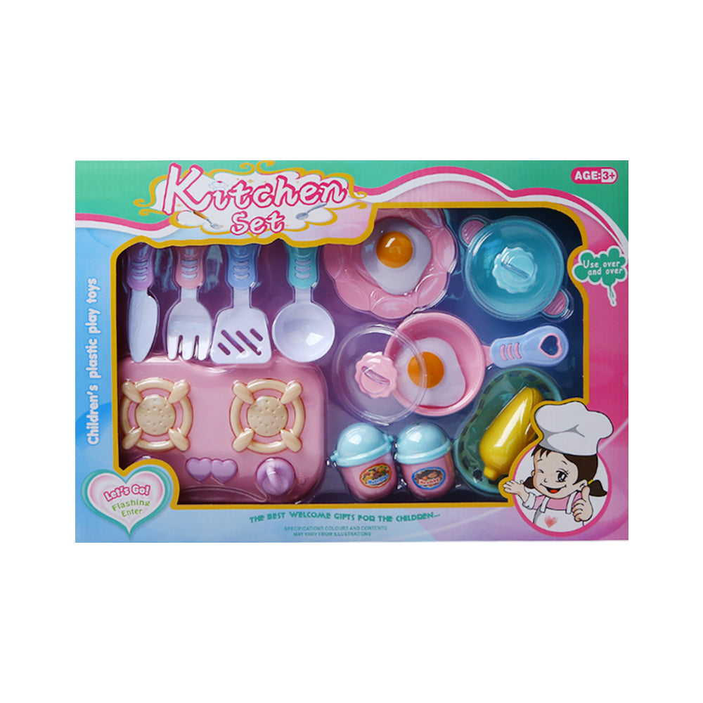 606-7 KITCHEN SET Default Title - MamasJan Toys