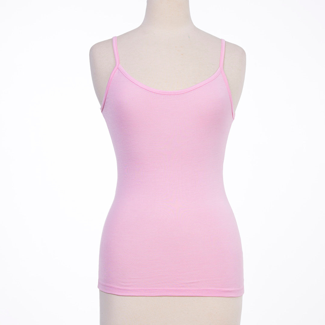 BELLEZA CAMISOLE THIN STRIPS Cami-01 PINK X Large - MamasJan Lingerie