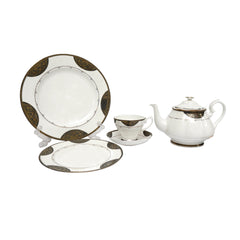 DINNER SET BONE CHINA 61PC 2001 Default Title - MamasJan Crockery
