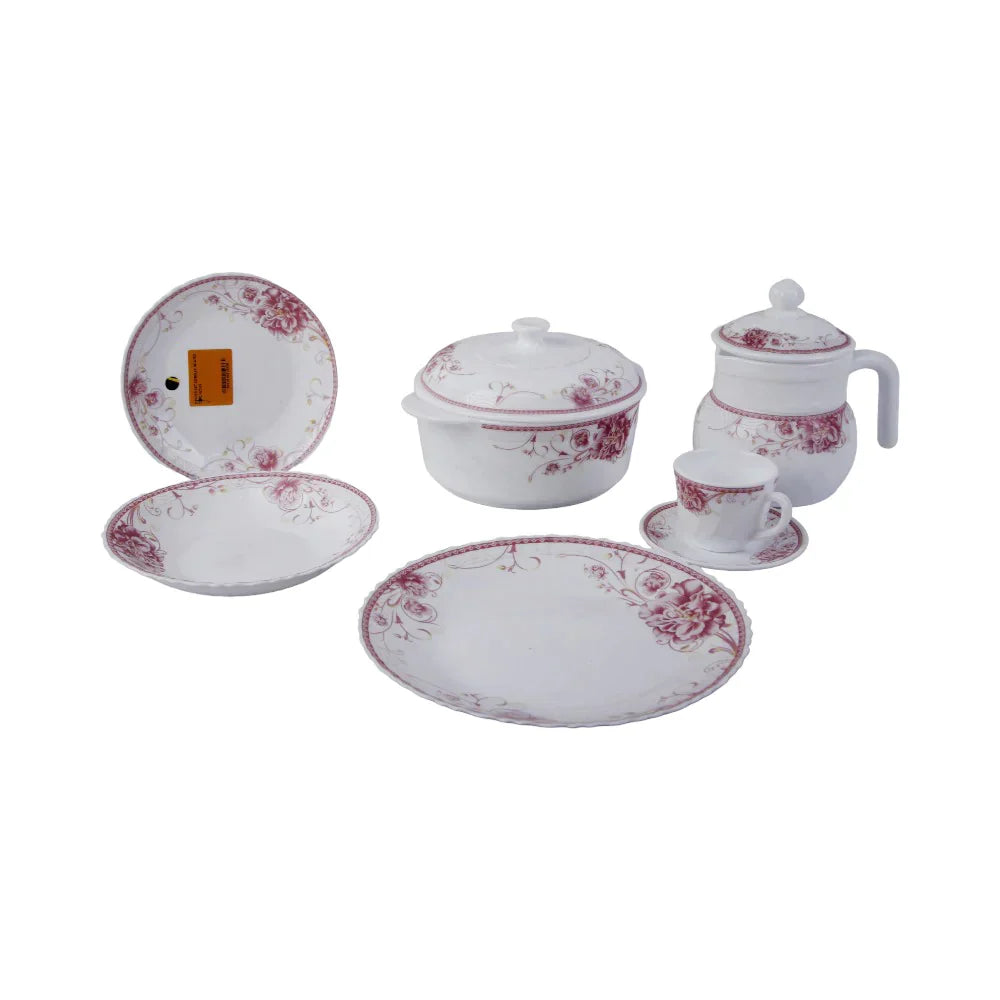 DINNER SET CORELLY ROUND 72PC HZ535 Default Title - MamasJan Crockery