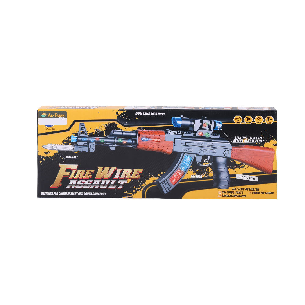 758 Soung Gun B/O 7336 (3+ Year) Default Title - MamasJan Toys
