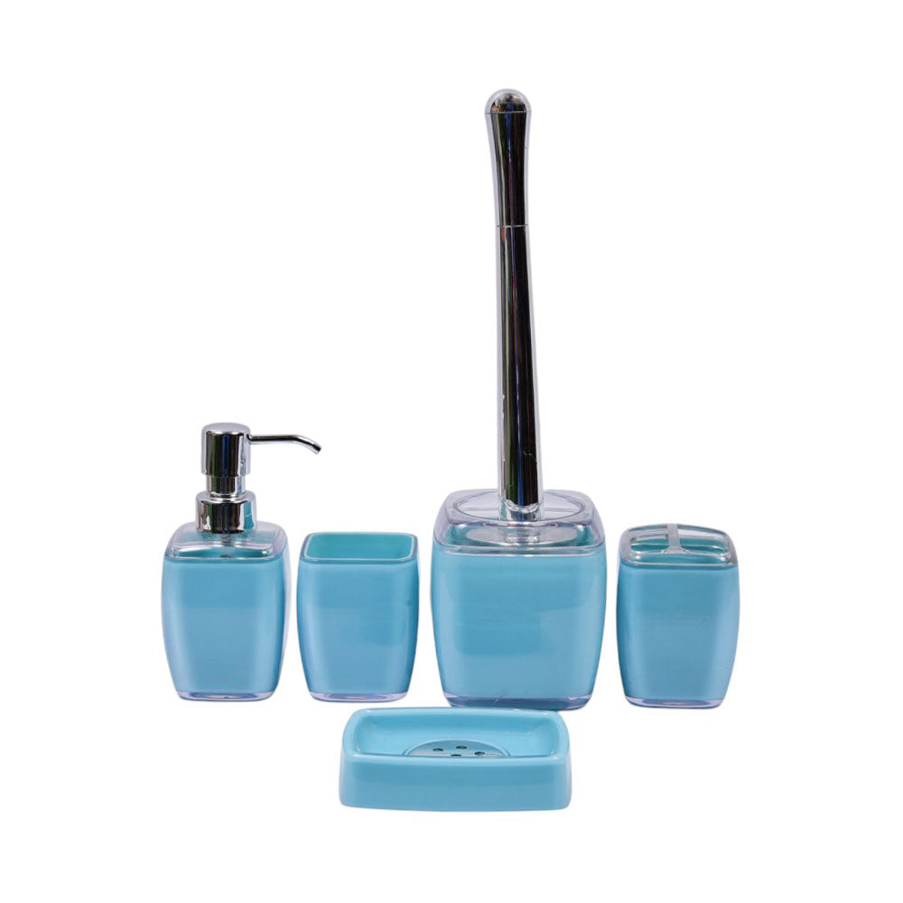 BATH ROOM SET 5PC IR HA001 Default Title - MamasJan Decoration