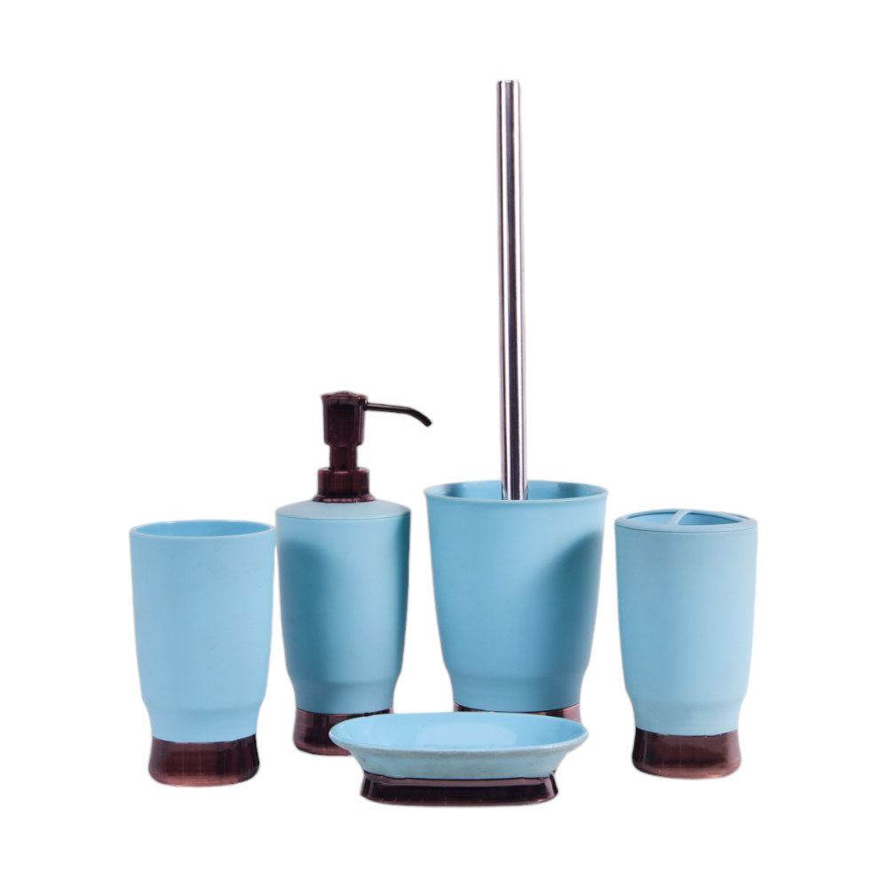 BATH ROOM SET 5PC IR HA361 Default Title - MamasJan Decoration