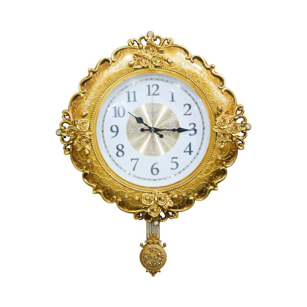WALL CLOCK IR B8129G-98 Default Title - MamasJan Household