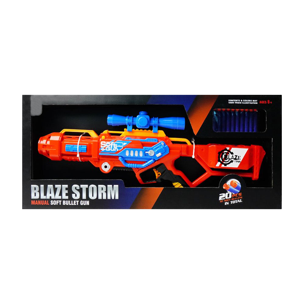 7068BLAZE STROM SOFT BULLET GUN (8+ YEAR) A.I Default Title - MamasJan Toys
