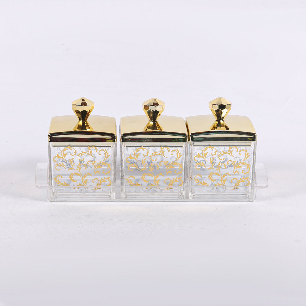 JAR SET 3PC ACRYLIC IR R20-R22 Default Title - MamasJan Crockery
