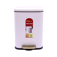 DUST BIN IR 6LTR JFF186L WHITE Default Title - MamasJan Crokcery