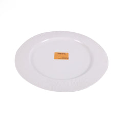 DISH PORCELAIN WHITE IR 9INCH G003A Default Title - MamasJan Crockery
