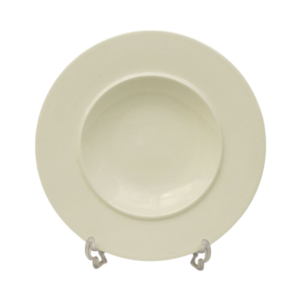 DISH PORCELAIN WHITE IR 9.5INCH G034 Default Title - MamasJan Crockery
