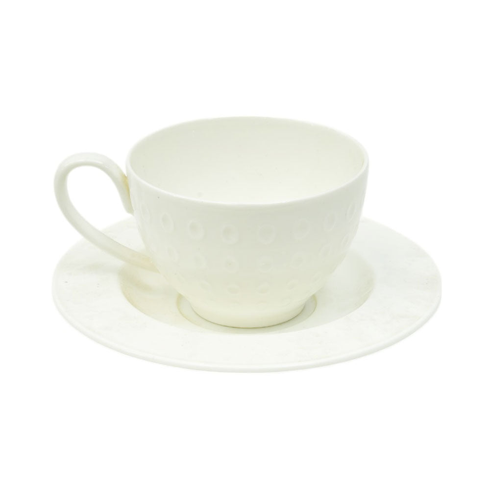 CUP N SAUCER WHITE IR 3044 (Pack of 6) Default Title - MamasJan Crockery
