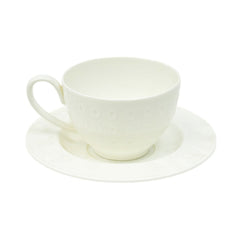 CUP N SAUCER WHITE IR 3044 (Pack of 6) Default Title - MamasJan Crockery