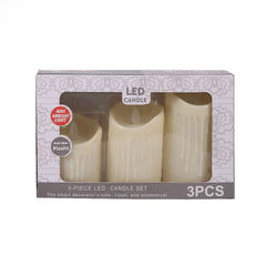 LED CANDLE SET 3PC IR 28-32 Default Title - MamasJan Grocery Nonfood