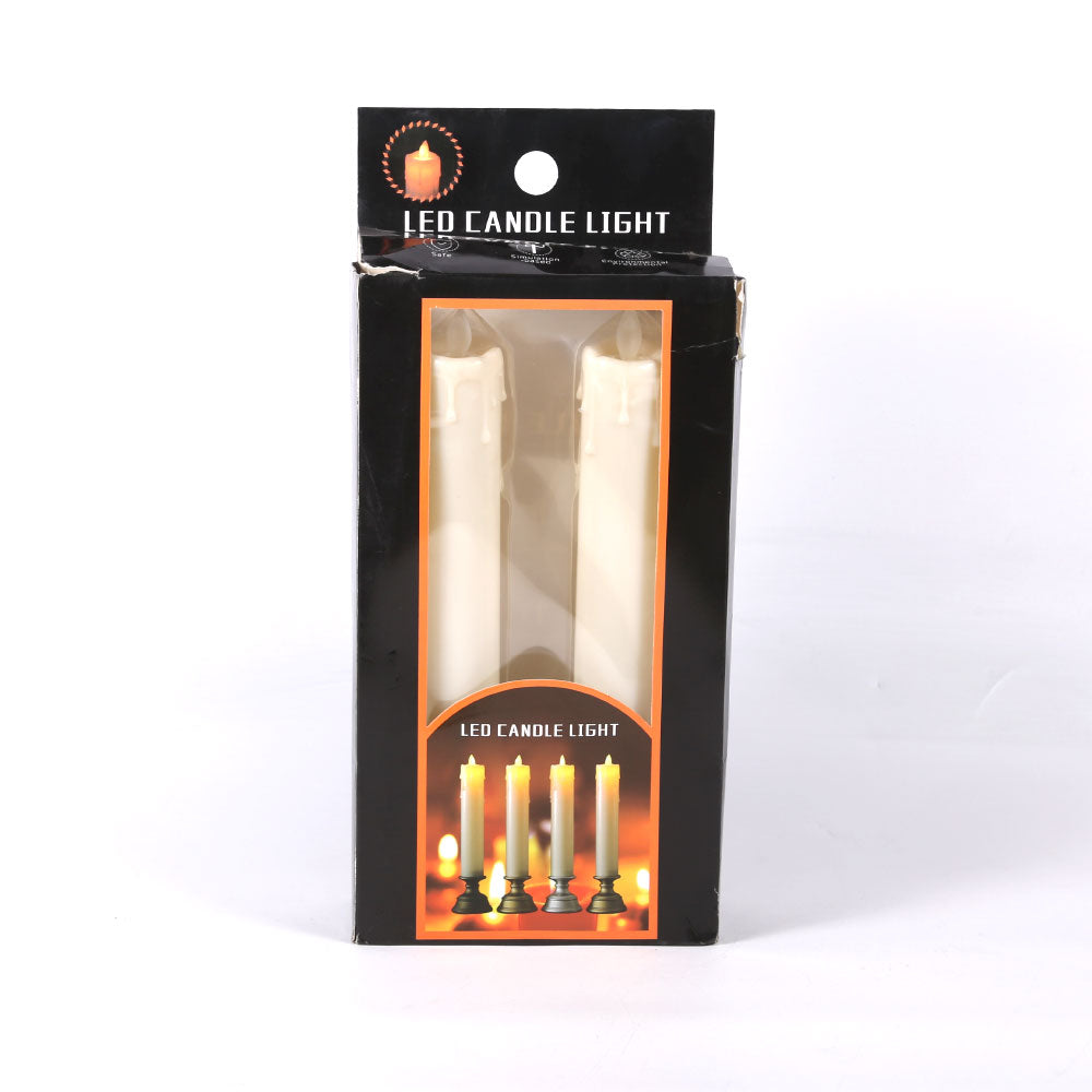 LED CANDLE LIGHT SET 2PC IR 15-19 Default Title - MamasJan Grocery Nonfood