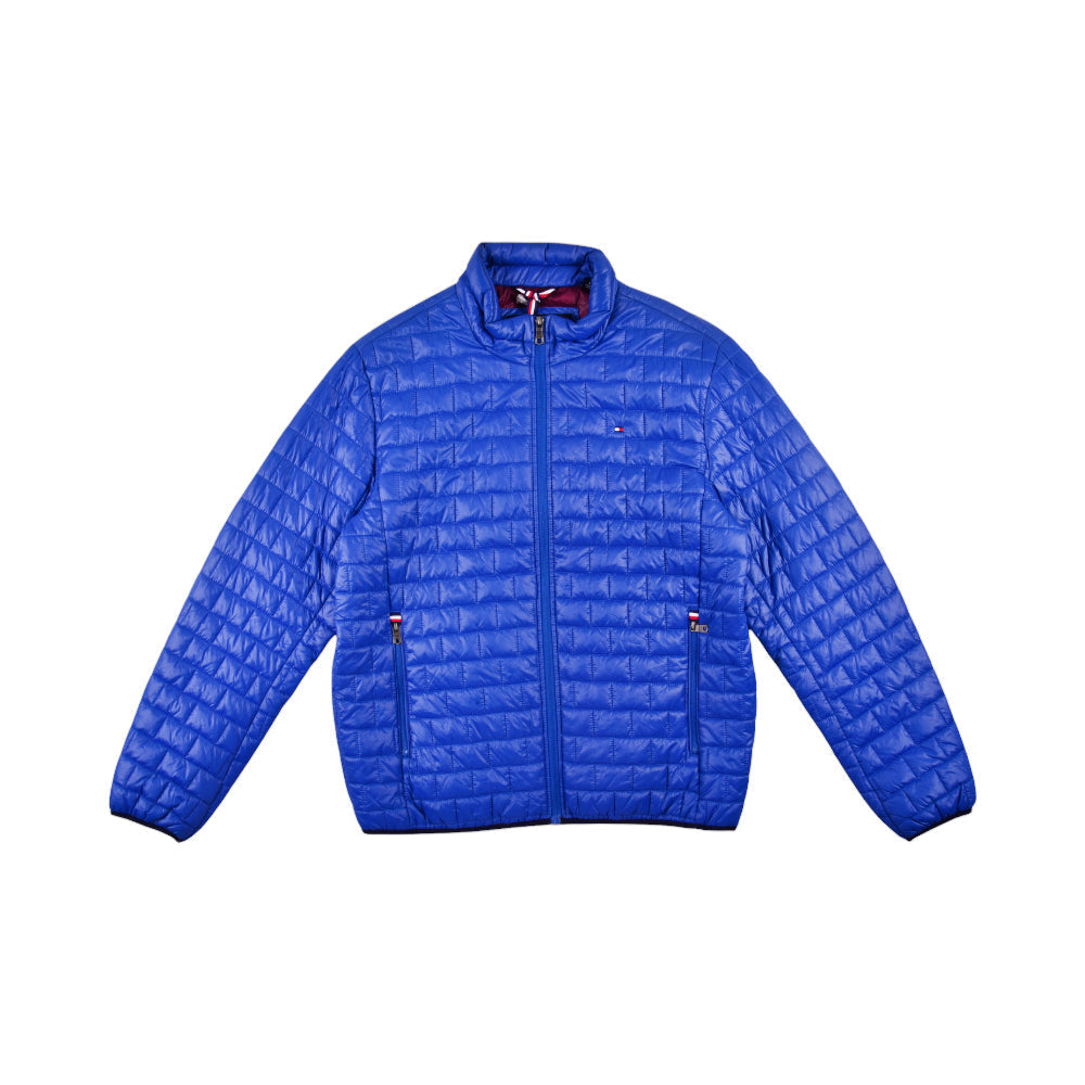 TH MEN L/S QUILTED JACKET 156AN177 R-BLUE M (IR) XL - MamasJan mens wear
