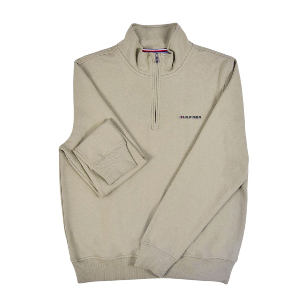 TH MAN L/S H ZIPPER 78J3812 GRN L ( IR ) M - MamasJan mens wear