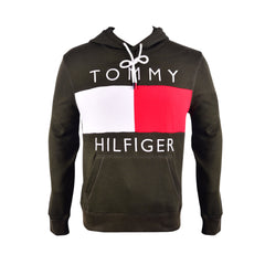 TH MAN L/S HODDIE 78F4485 GRN M ( IR ) XL - MamasJan mens wear