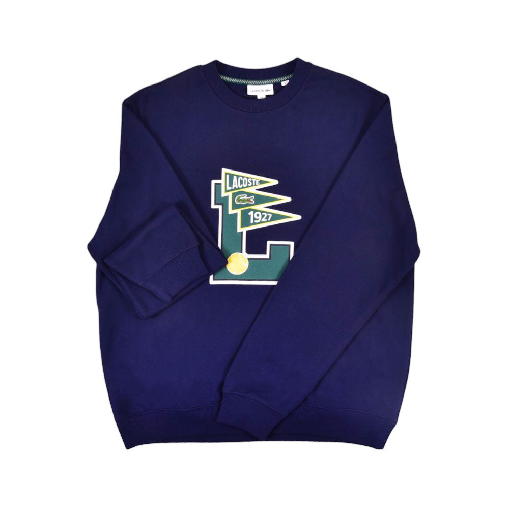 LAC MAN L/S SWEAT SHIRT SH 7419 NVY L ( IR ) S - MamasJan mens wear