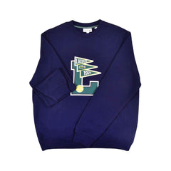 LAC MAN L/S SWEAT SHIRT SH 7419 NVY L ( IR ) S - MamasJan mens wear
