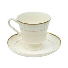 CUP & SAUCER BONE CHINA JH015 TMC (Pack of 6) Default Title - MamasJan Crockery
