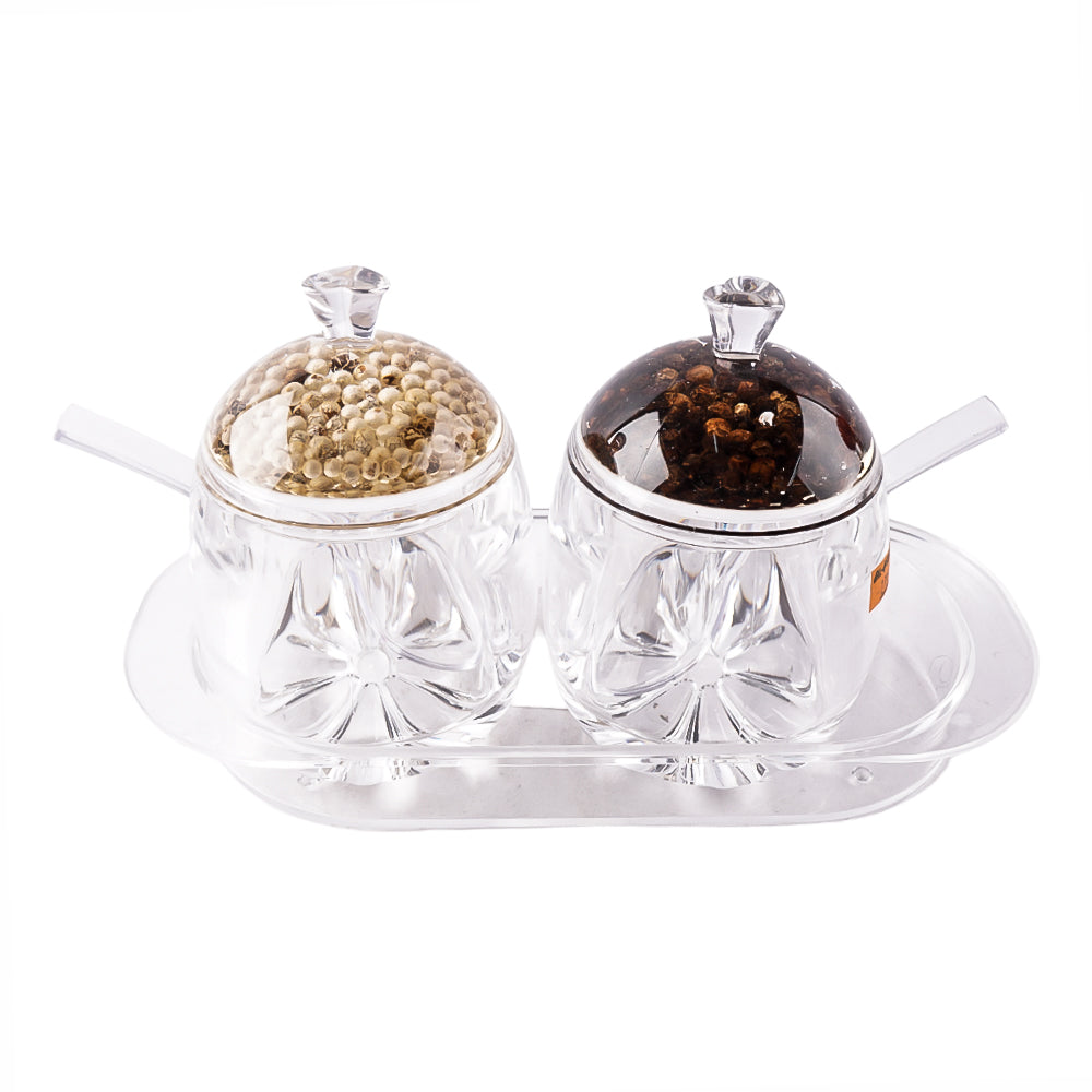 JAM POT SET 2PC IR F2033 11-13 Default Title - MamasJan Crockery