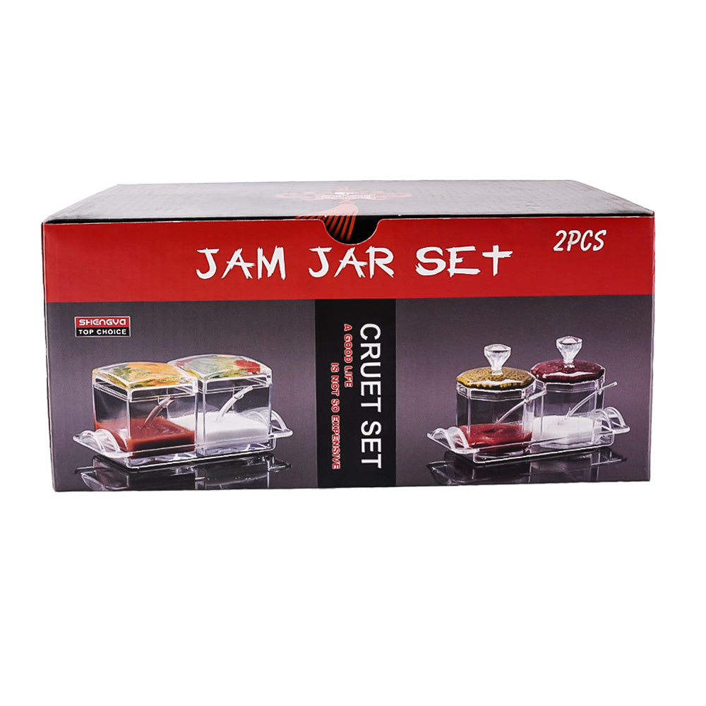 JAM POT SET 2PC IR F2906 24-26 Default Title - MamasJan Crockery