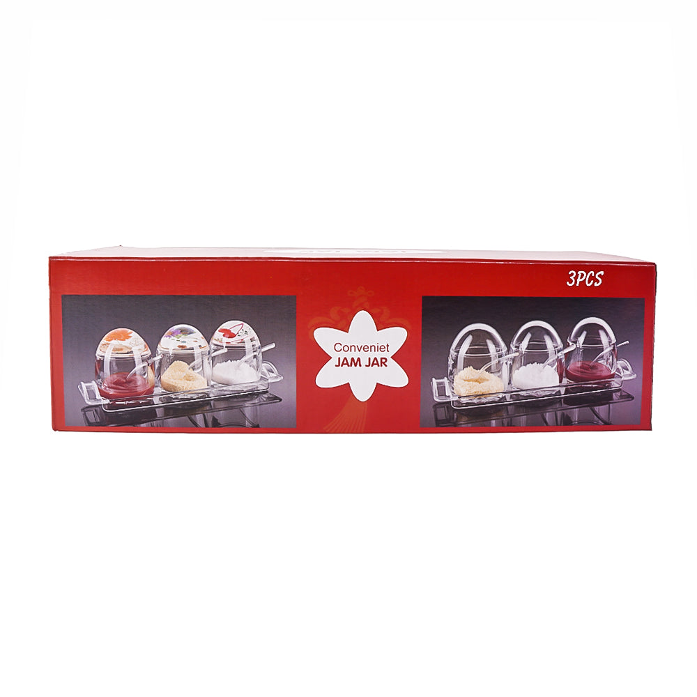 JAM POT SET 3PC F2798 63-66 Default Title - MamasJan Crockery