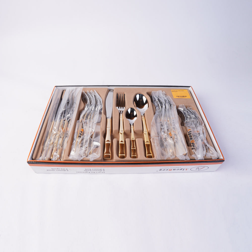 CUTLERY SET ALPEN BERG 24PC EE119 Default Title - MamasJan Crockery