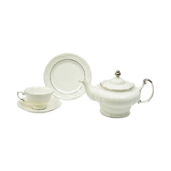 TEA SET ROYAL BISTRO 24 PCS J1839-34S Default Title - MamasJan Crockery