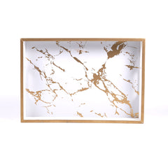 TRAY SET 2PC WOODEN SQUARE IR 2835-45 Default Title - MamasJan Crockery