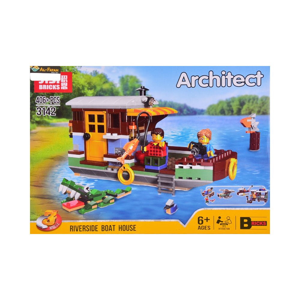 3142J JISI ARCHETECT BLOCKS 406 PCS Default Title - MamasJan Toys