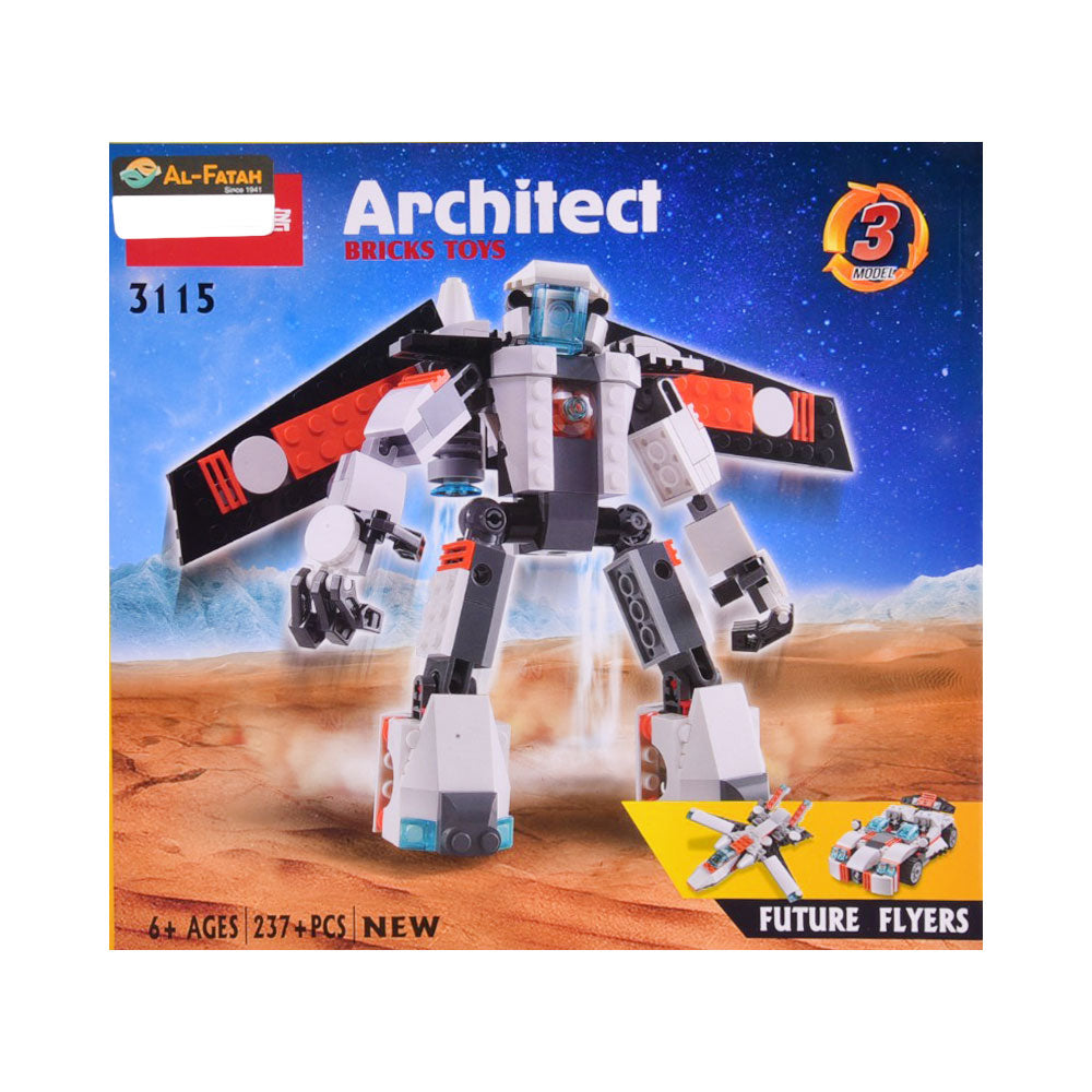 3115B JISI ARCHITECT 3 IN 1 BLOCKS Default Title - MamasJan Toys