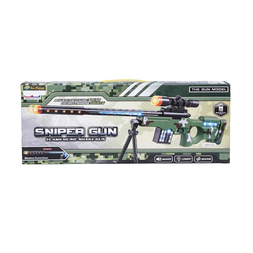 0906-60 SNIPER GUN LIGHT & SOUND (3+ YEAR) Default Title - MamasJan Toys