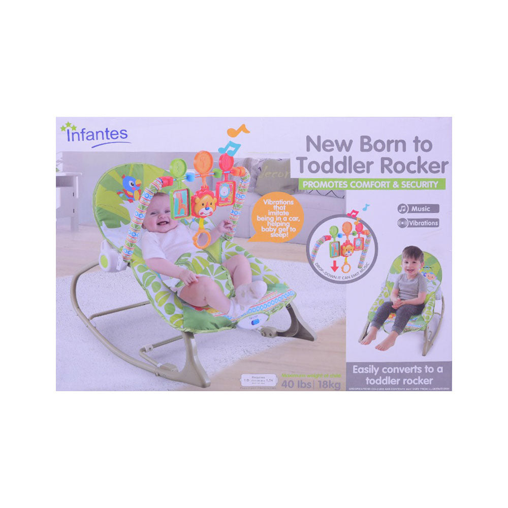 8616 INFANTES NEW BORN TODDLER ROCKER T.T Default Title - MamasJan Toys