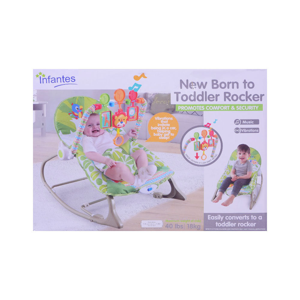69817 INFANTES NEW BORN TODDLER ROCKER T.T Default Title - MamasJan Toys