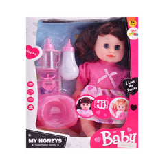 58490 BABY DOLL WITH ACC B/O (3+ YEAR) Default Title - MamasJan Toys