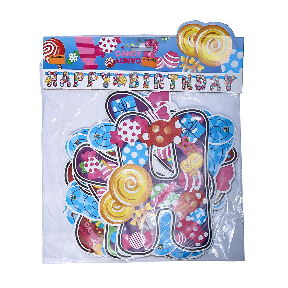 0043 BIRTHDAY FLAG IR Default Title - MamasJan Toys