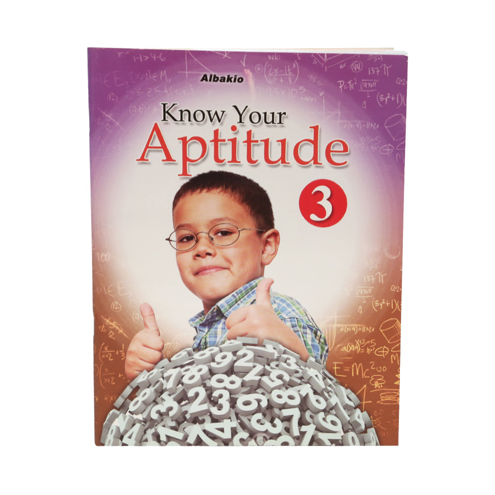 1A123 ALBAKIO KNOW YOUR APTITUDE 3 Z.B Default Title - MamasJan Toys