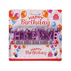A-75 Alphabets Birthday Candles Ir Default Title - MamasJan Toys