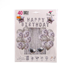 A-8 Birthday Balloon Set Ir 40Pcs Default Title - MamasJan Toys