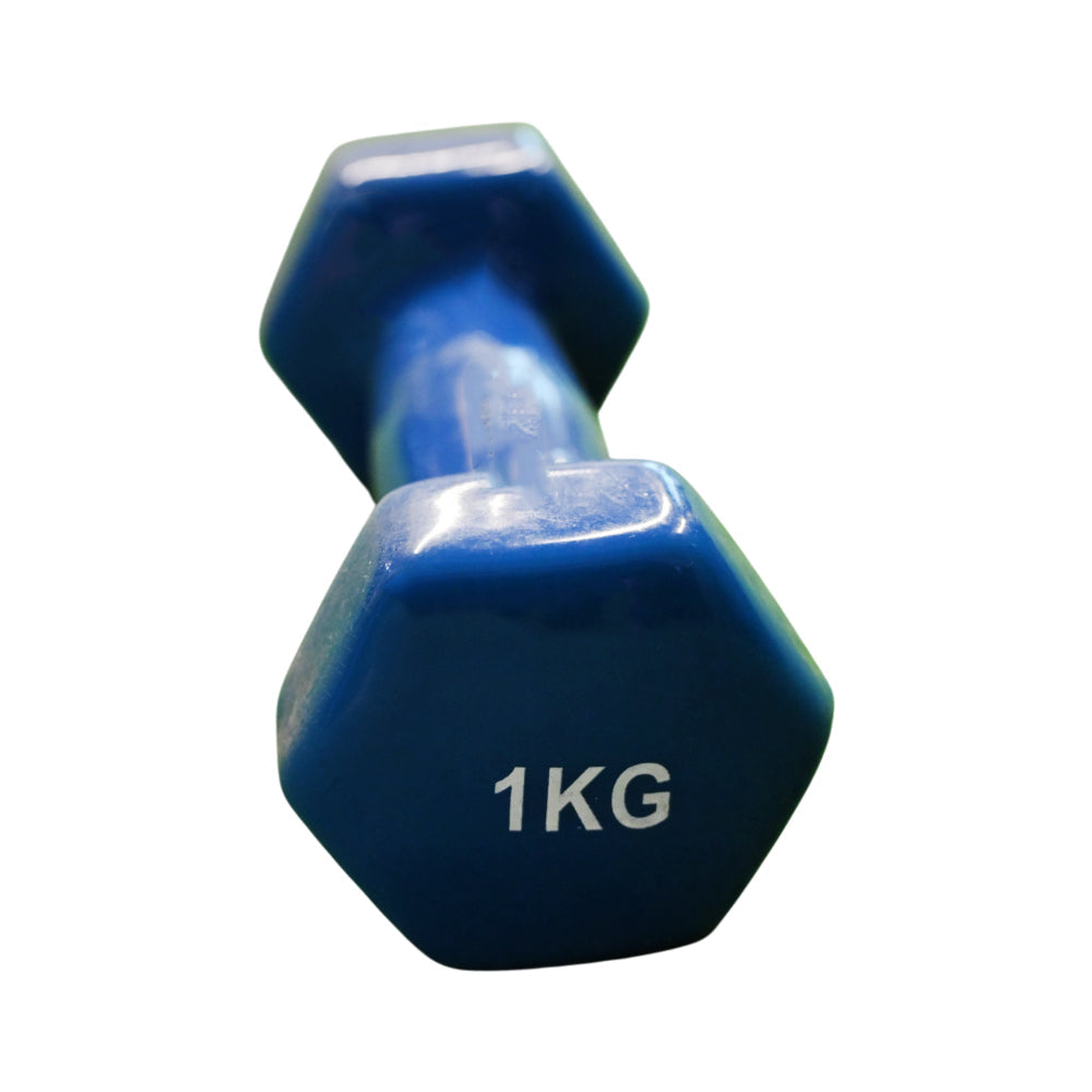 EXERCISE DUMBELL 1KG IR COLORFUL LM-4051 Default Title - MamasJan Sports & fitness