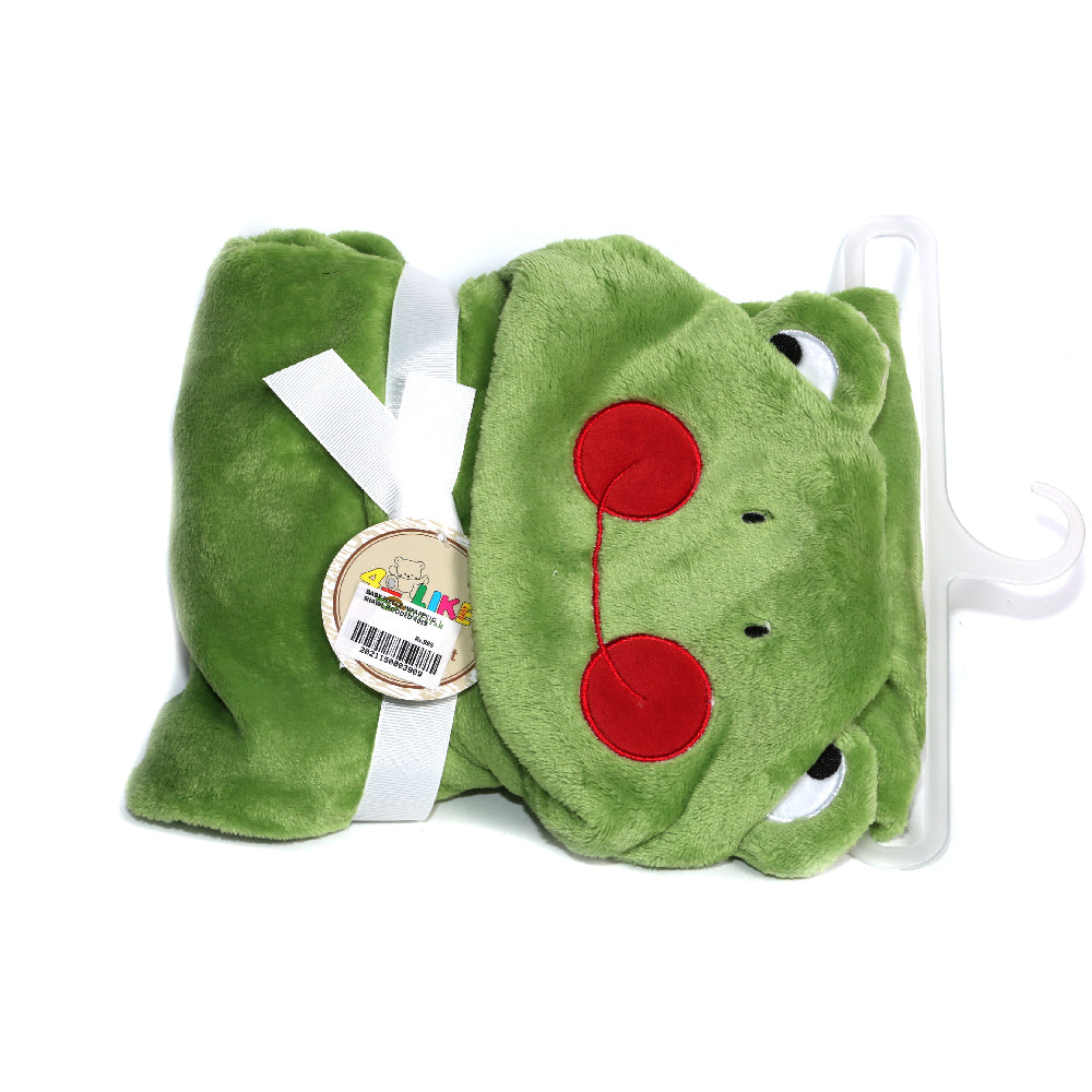 BABY FLEECE WRAPPING SHAWL HOODED 4059 Default Title - MamasJan KidsWear
